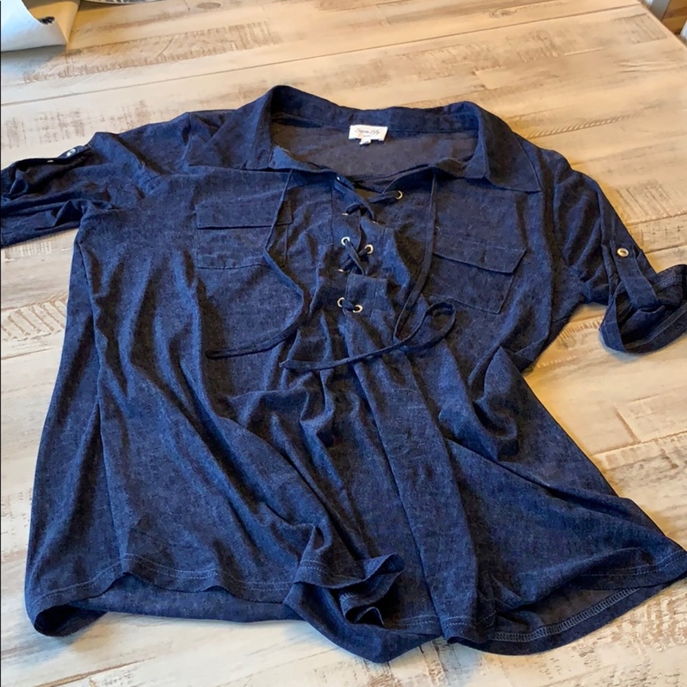 Ladies Blue Blouse